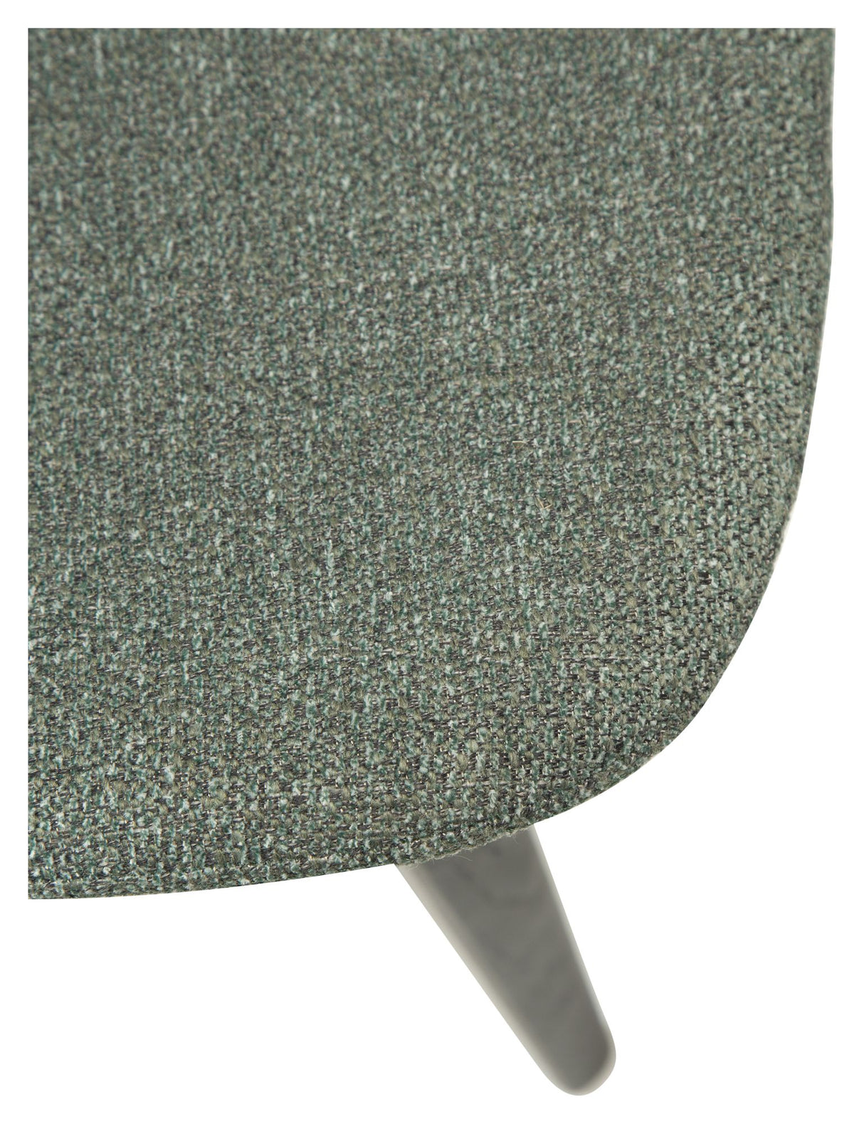 Paragon Spisebordsstol, pebble grøn bouclé stof/sort ask - Unoliving.com