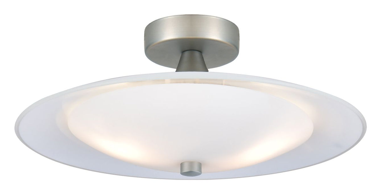 Halo Design Baroni Loftlampe Ø35, Opal/Alu - Unoliving.com