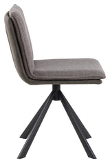 Flynn, spisebordsstol - grå-brun/anthracite - Unoliving.com