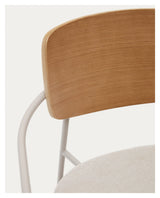 Maureen, spisebordsstol, natur/beige - Unoliving.com