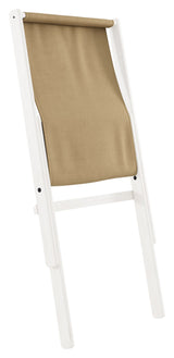 Boogie Loungestol, Wheat Beige/White - Unoliving.com