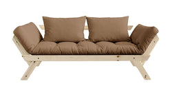 Bebop Sovesofa, Mocca/Natur - Unoliving.com