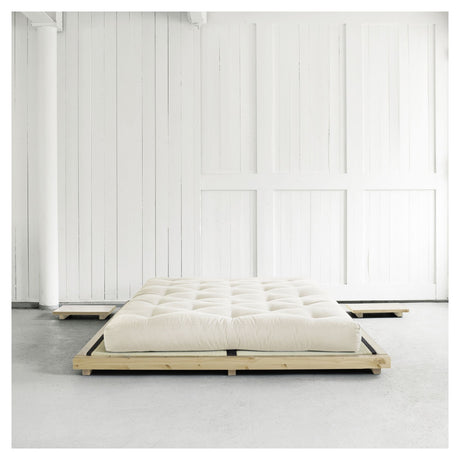 Basic Futon madras m. skumkerne, 180x200, Natur