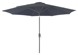 Houston Parasol 3m, sort