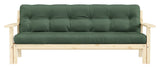 Unwind Sovesofa 190x100, Oliven Green - Unoliving.com