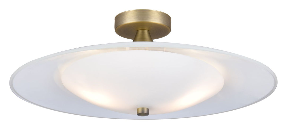 Halo Design Baroni Loftlampe Ø46, Opal/Antique - Unoliving.com