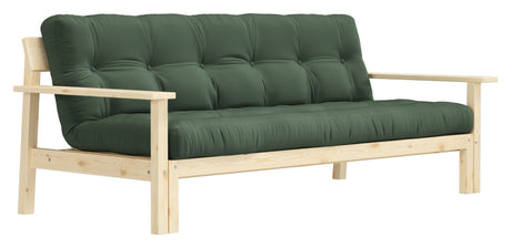 Unwind Sovesofa 190x100, Oliven Green - Unoliving.com