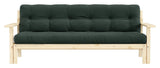 Unwind Sovesofa 190x100, Grøn fløjl - Unoliving.com