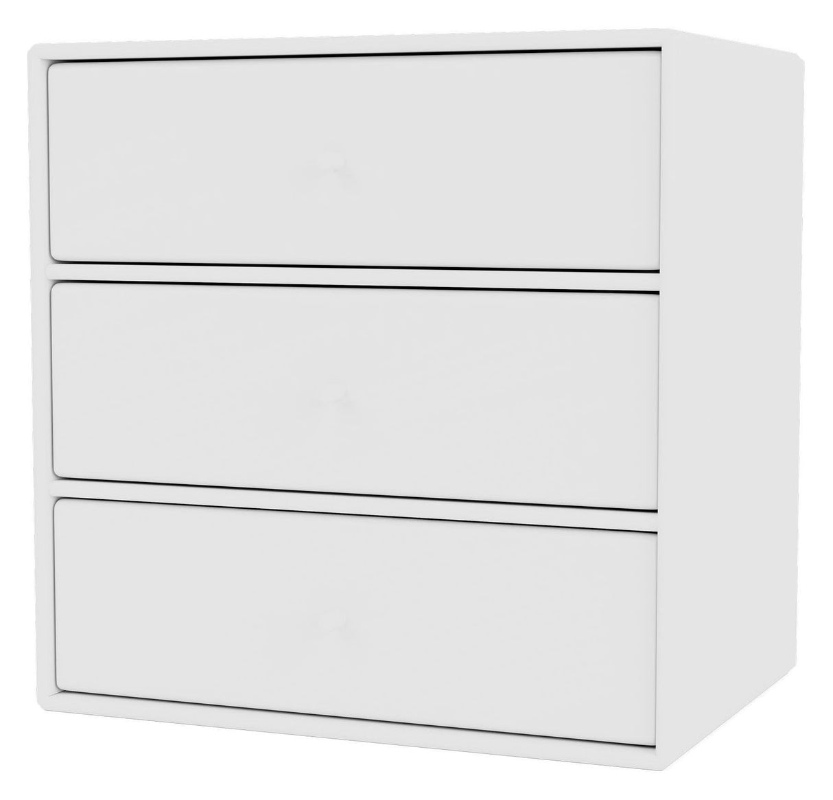 Mini Reol Modul m. 3 skuffer, New White - Unoliving.com