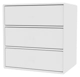 Mini Reol Modul m. 3 skuffer, New White - Unoliving.com