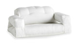 Hippo Out Futonsofa, Hvid - Unoliving.com