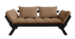 Bebop Sovesofa, Mocca/Sort - Unoliving.com