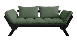 Bebop Sovesofa, Olive Green/Sort - Unoliving.com