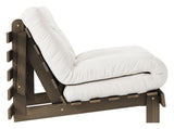 Roots 90 Sovesofa, Brun lakeret fyrretræ, Natural - Unoliving.com