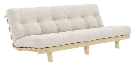 Lean Sovesofa, Fyrretræ/Ivory fløjl - Unoliving.com