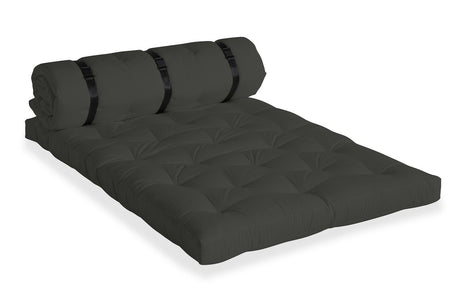 Buckle-Up Out Futonsofa, Mørk Grey - Unoliving.com