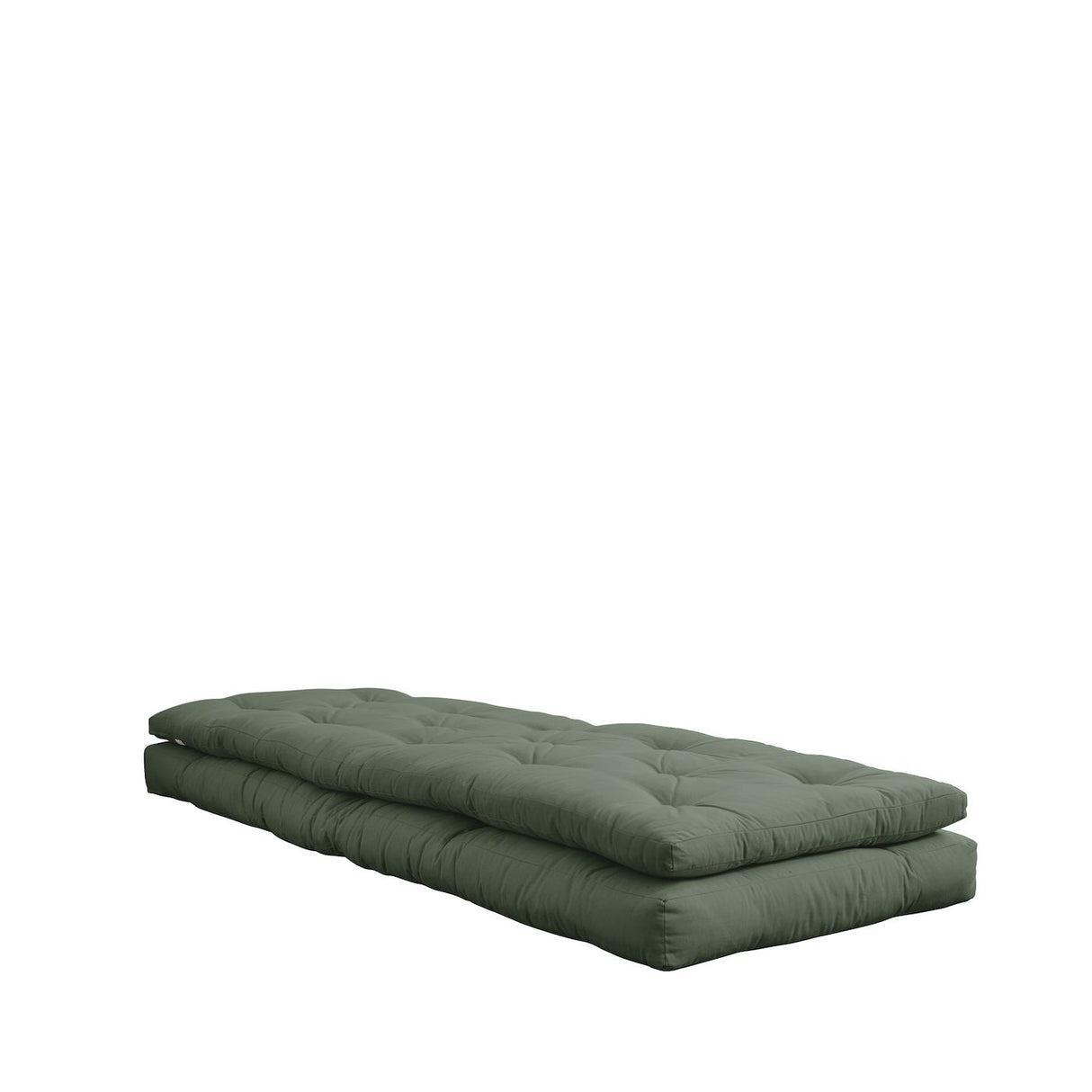 Buckle-Up Futon Stol, Olive Green - Unoliving.com