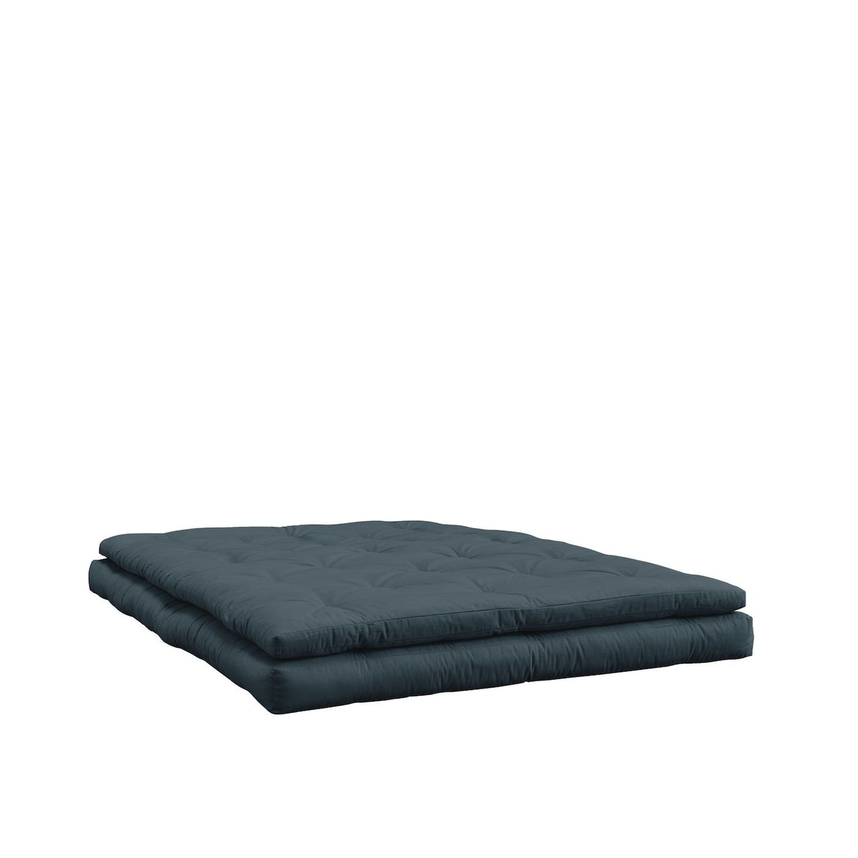 Buckle-Up Futon Sofa, Petroleum Blue - Unoliving.com