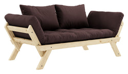 Bebop Sovesofa, Fyrretræ/Brun - Unoliving.com