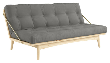 Folk Sovesofa, Fyrretræ/Grey - Unoliving.com