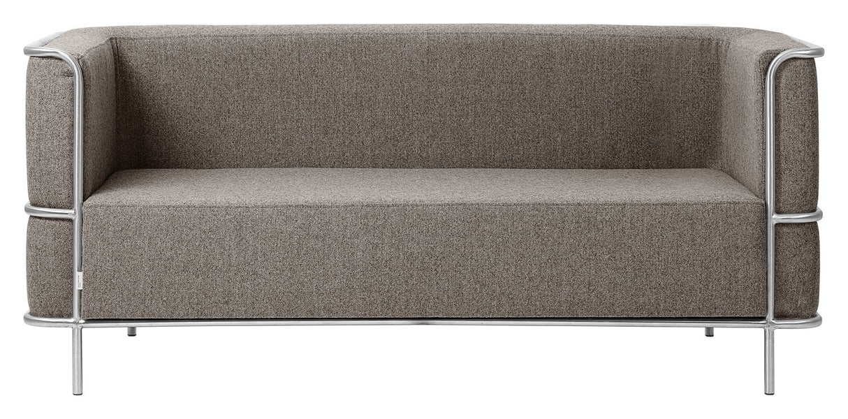 Modernist 2-pers. Sofa, Beige uld - Unoliving.com