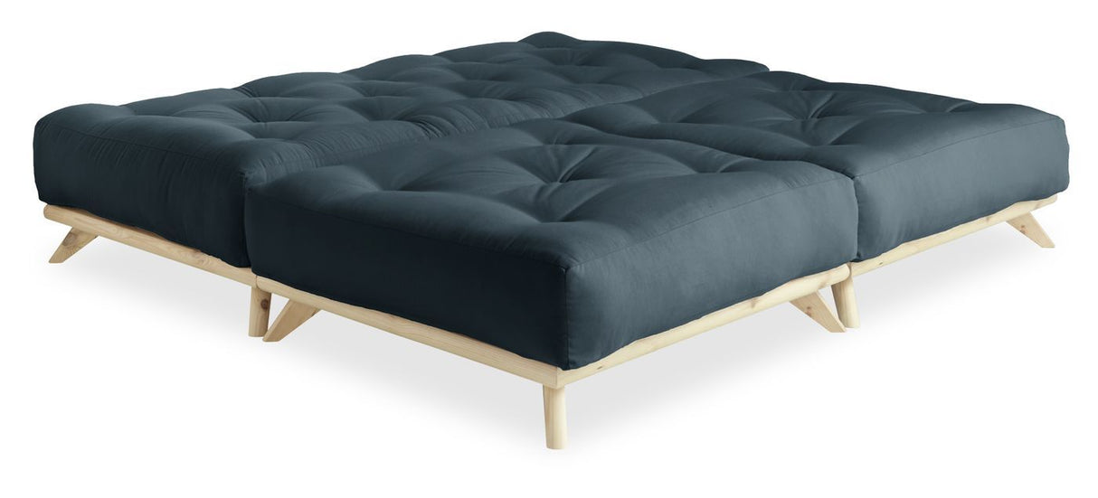 Senza Daybed, Petroleum Blue/Natur - Unoliving.com