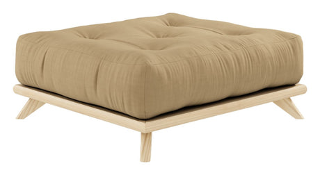 Senza Puf, Fyrretræ/Beige - Unoliving.com