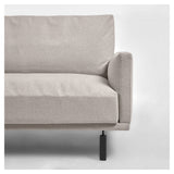 Galene 3-pers. Sofa m. højrevendt chaiselong, B254, Beige chenille - Unoliving.com