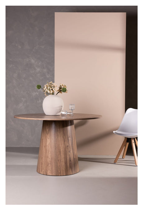 Lanzo Spisebord, Ø120, Natural - Unoliving.com