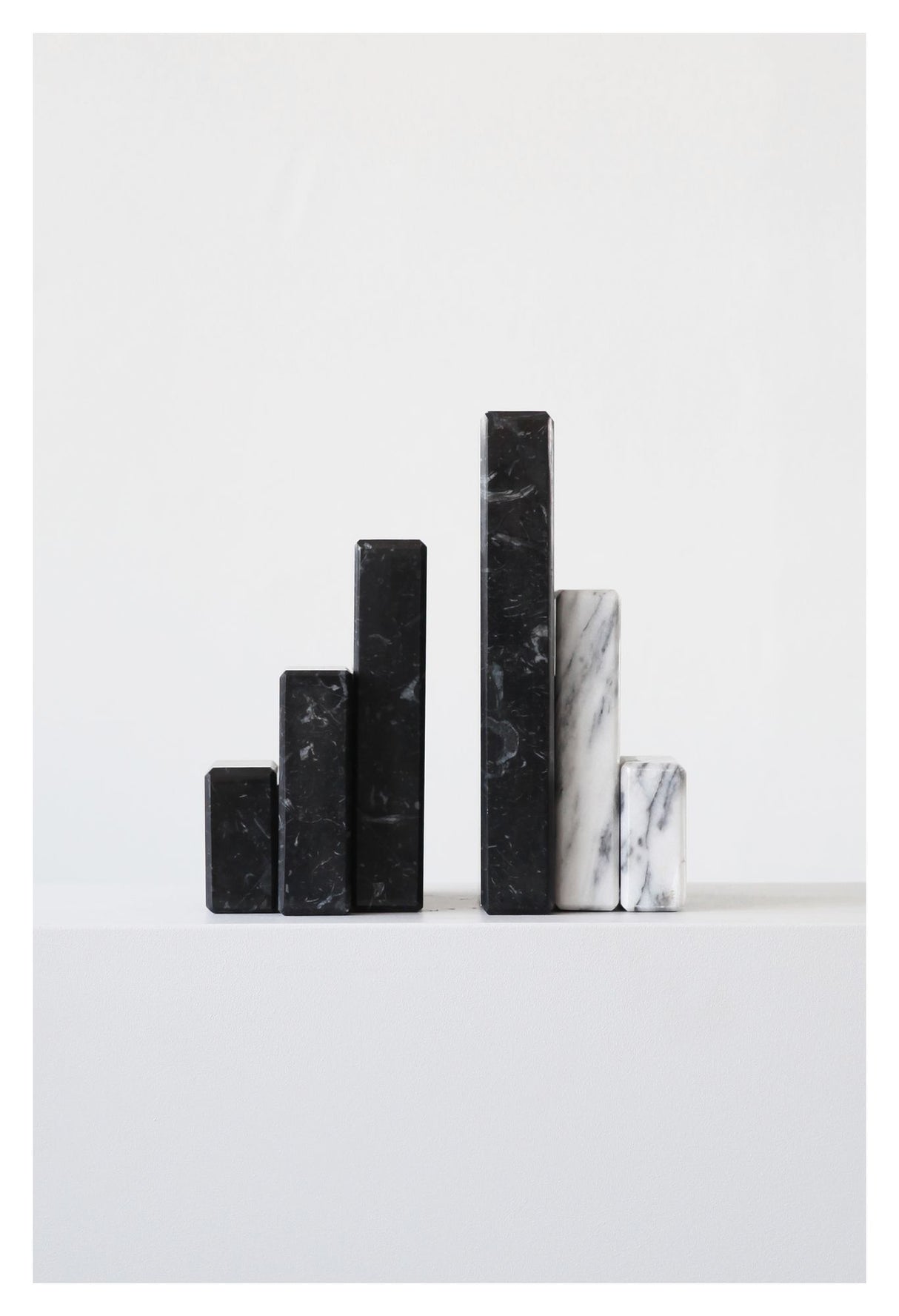 Bookend Bogstøtte, Marmor - Unoliving.com