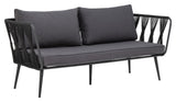 Bloomingville Pavone loungesofa, Sort