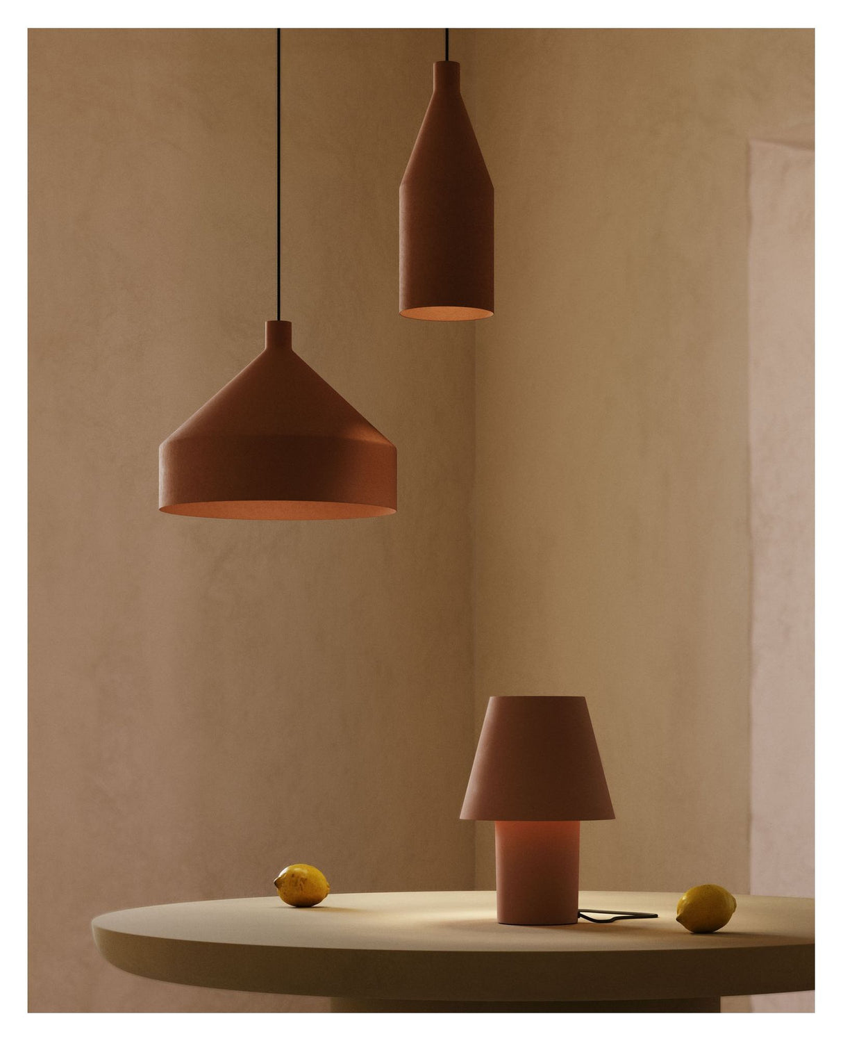 Peralta Pendel, Terracotta, Ø15 - Unoliving.com