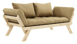 Bebop Sovesofa, Fyrretræ/Beige - Unoliving.com