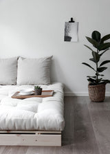 Roots 140 Sovesofa, Fyrretræ/Offwhite - Unoliving.com