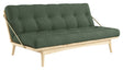 Folk Sovesofa, Fyrretræ/Olive Green - Unoliving.com