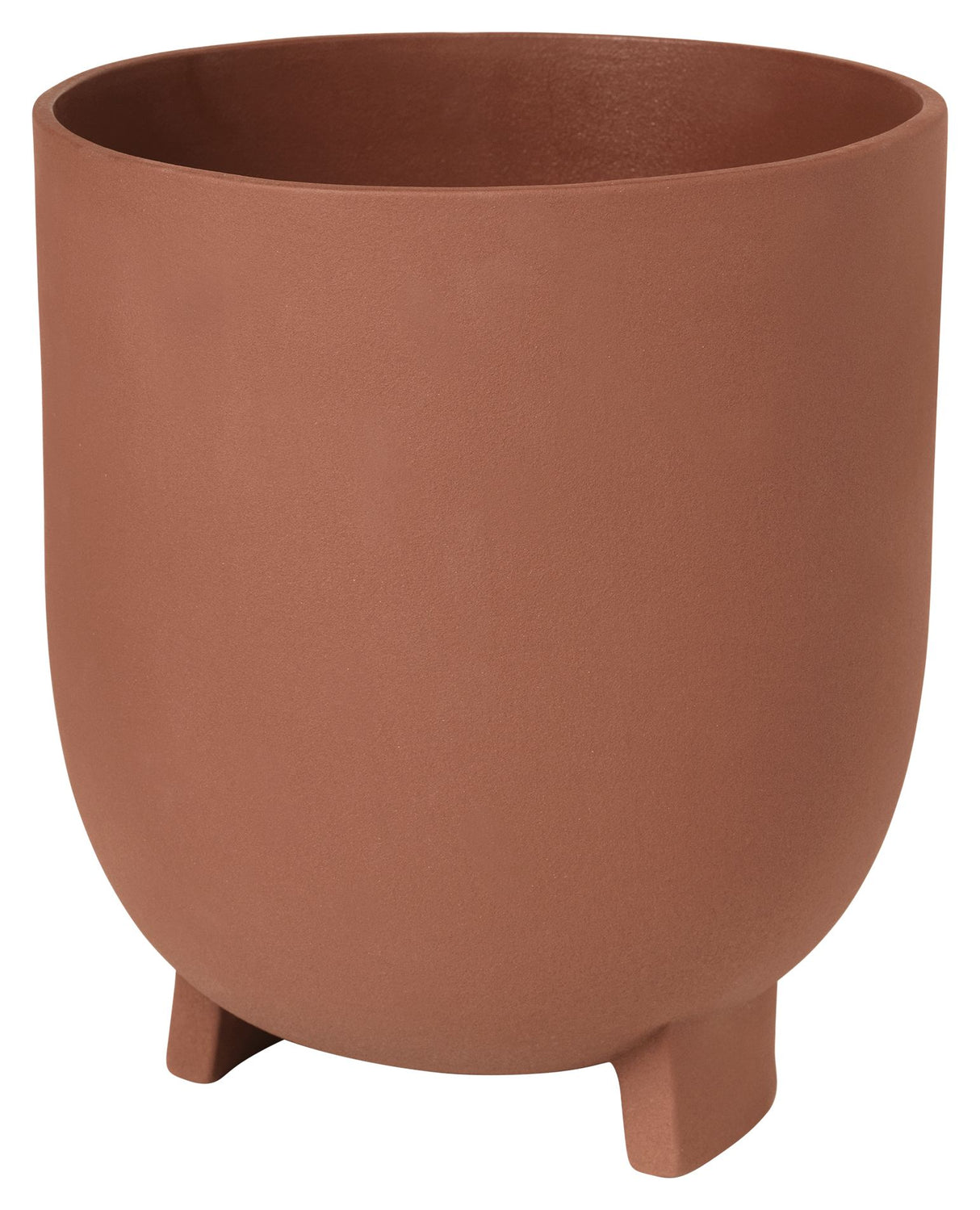 Serene Blomsterkrukke, XL, Rød Terracotta - Unoliving.com