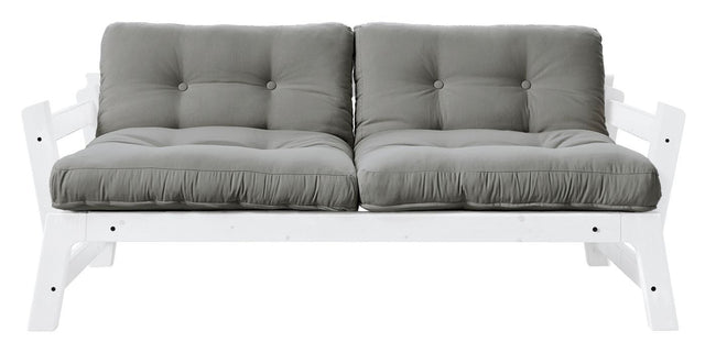 Step Sovesofa, Grey/Hvid - Unoliving.com