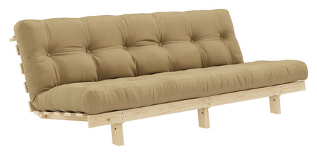 Lean Sovesofa, Fyrretræ/Beige - Unoliving.com