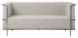 Modernist 2-pers. Sofa, Beige Bouclé - Unoliving.com