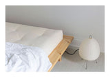 Triple Latex Futon Natural, 80x200 - Unoliving.com