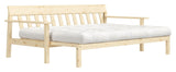 Unwind Sovesofa 190x100, Offwhite/Fyrretræ - Unoliving.com