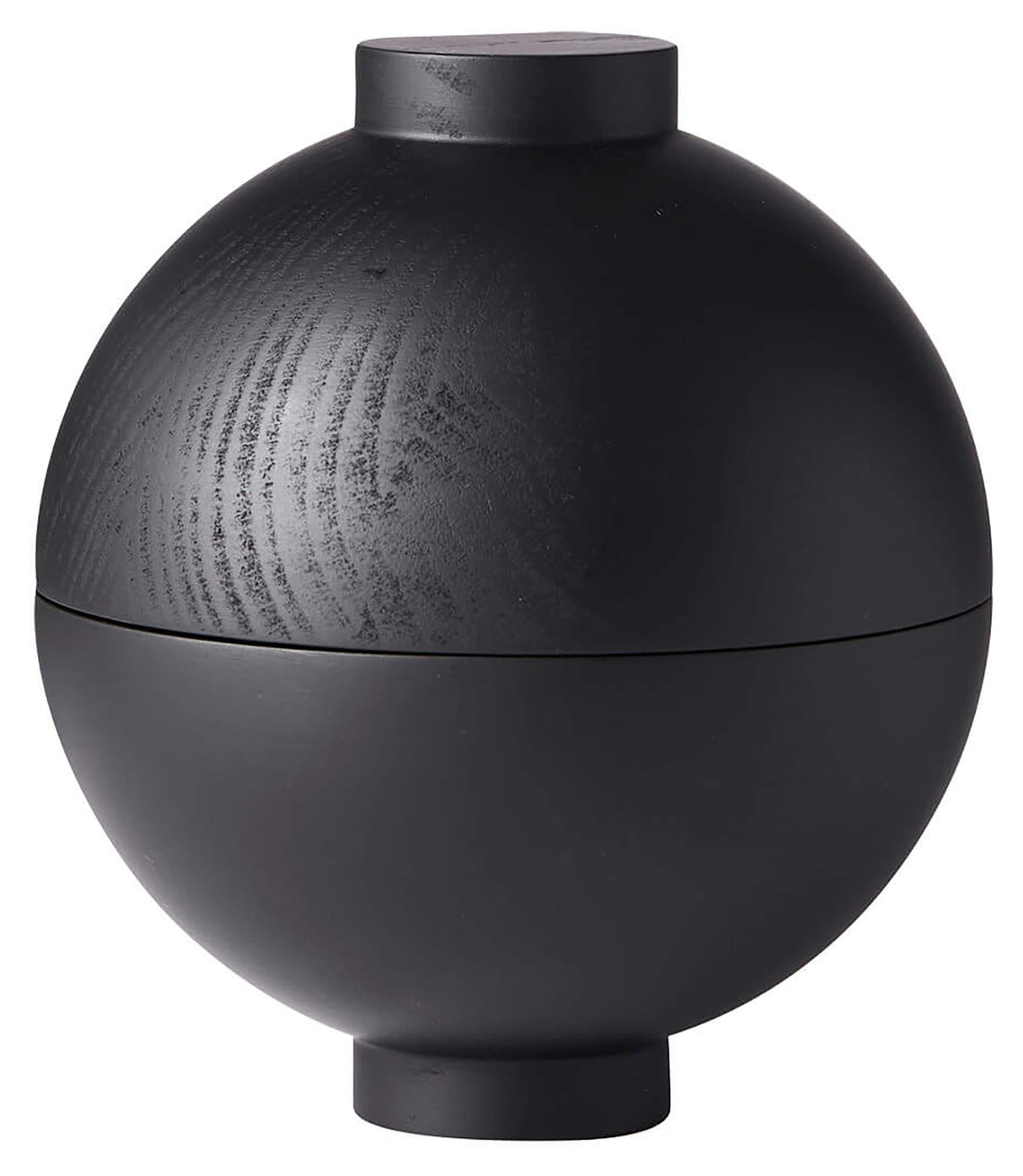 XL Wooden Sphere, Sort - Unoliving.com