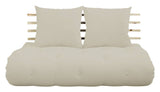 Shin Sano Futon Sofa, Beige/Natur - Unoliving.com