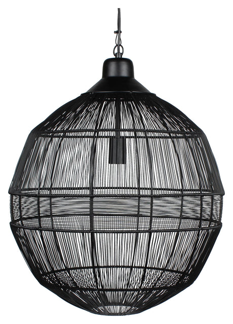 Enes Loftlampe, Ø50, Sort metal - Unoliving.com