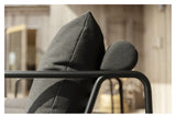 AVON Loungestol, Charcoal Sunbrella - UNOLIVING.COM