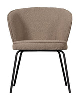 Admit Spisebordsstol, Beige Bouclé - UNOLIVING.COM