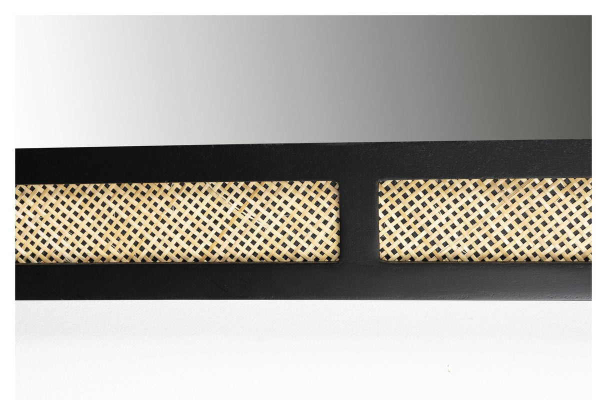 Aida Spejl, 50x96, Rattan ramme - UNOLIVING.COM