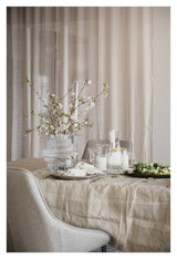 Alison Spisebordsstol med drejefunktion, Beige - UNOLIVING.COM