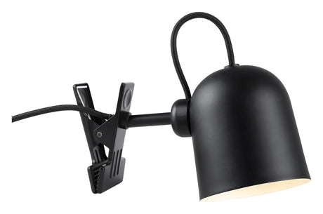 Angle Lampe m. klemme, Sort - UNOLIVING.COM