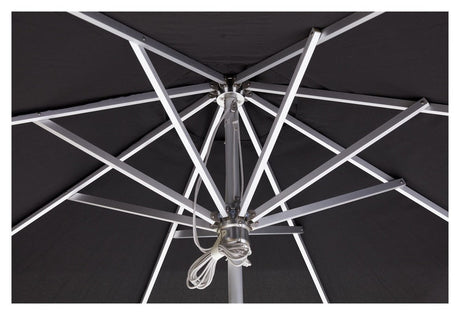 Antibes Parasol, Sort, Ø330 - UNOLIVING.COM